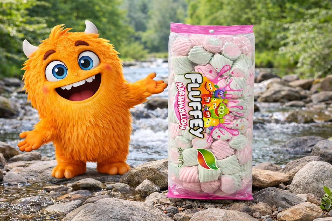 La Malove Jello Mellow Fruit Flavour Marshmallows | Soft & Fluffy